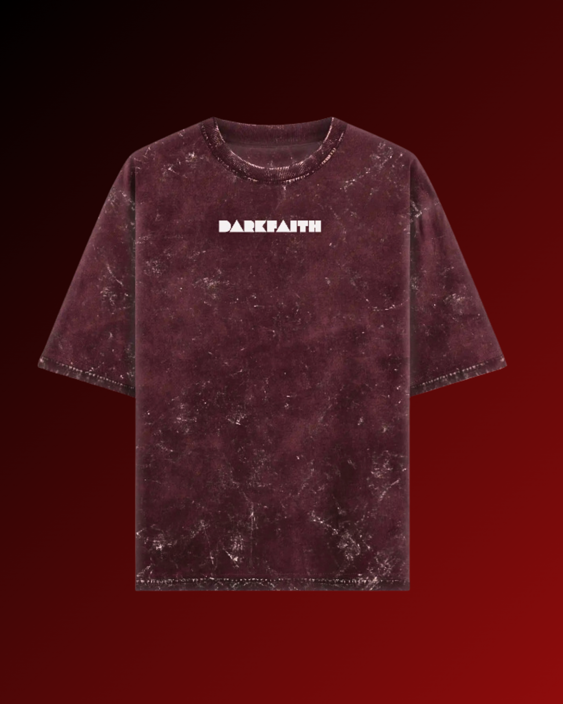 Pawsome | Acid Washed Oversized Tee