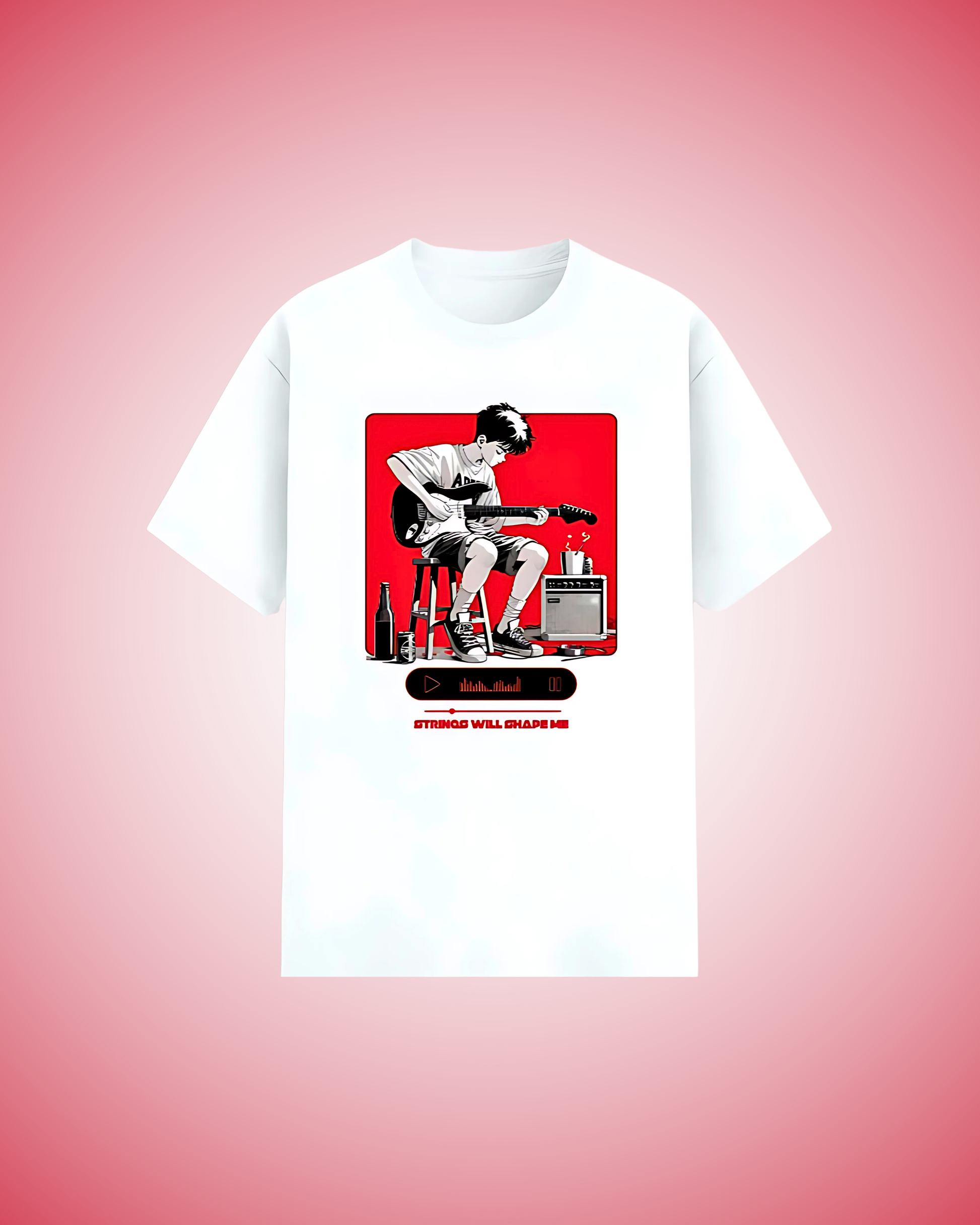 Strings | Cotton Stretch T-shirt