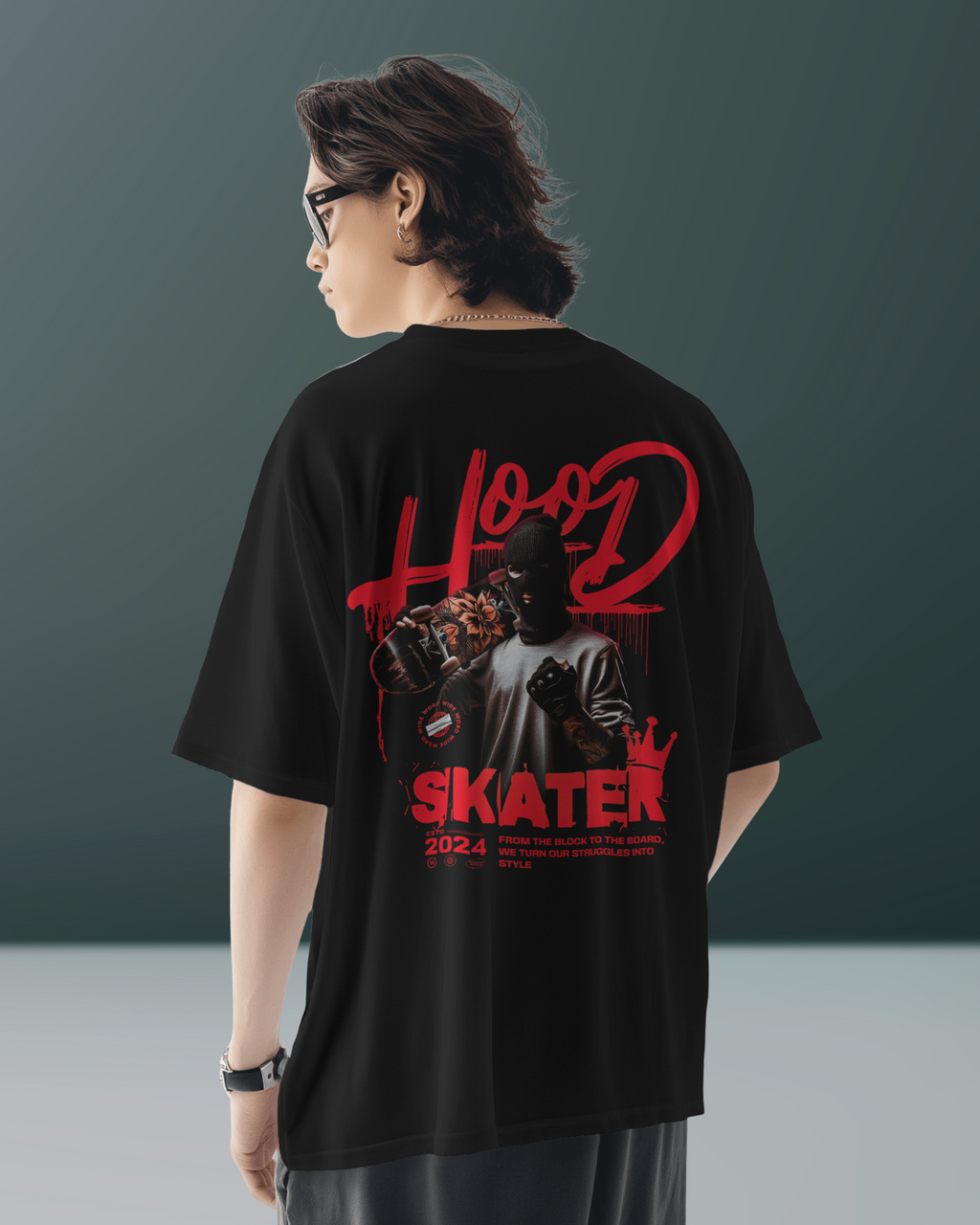 Skater | Terry Oversized Tee