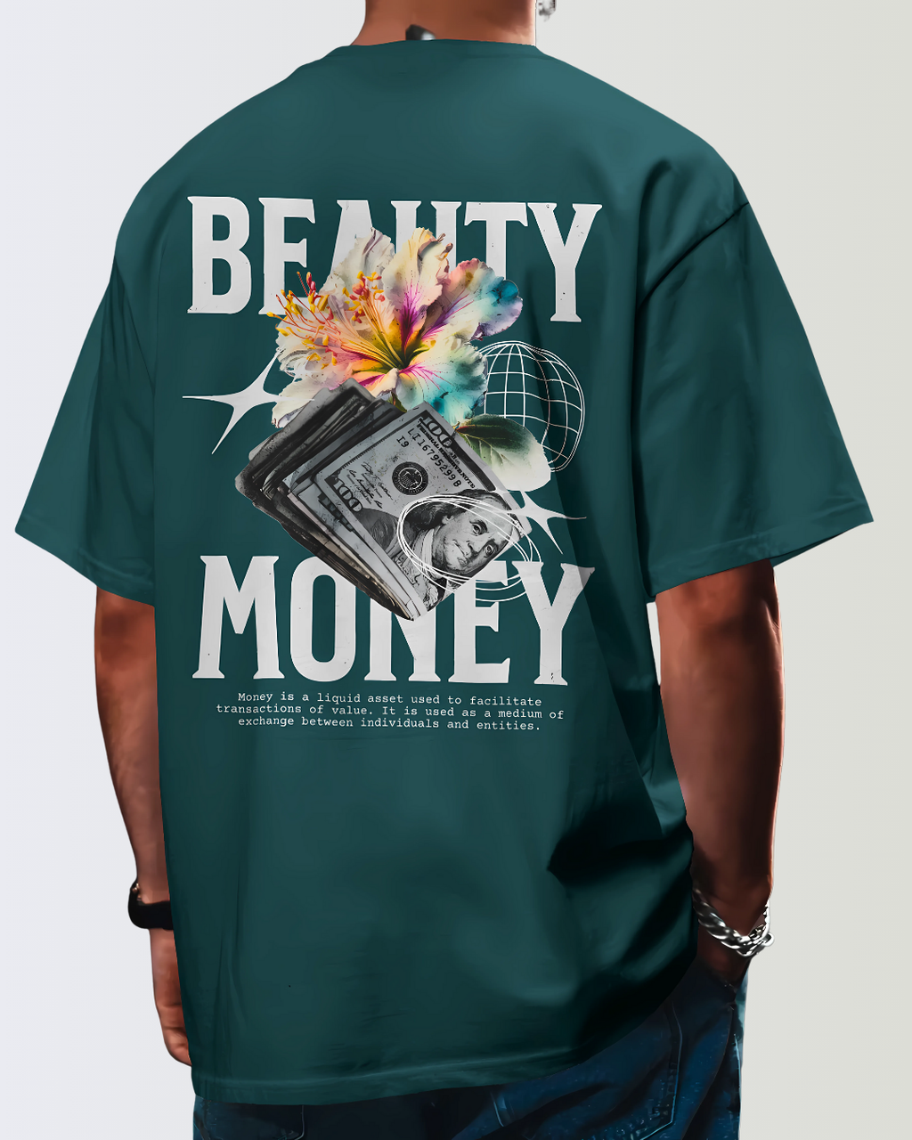 Beauty of Money | Oversized Classic T-Shirt