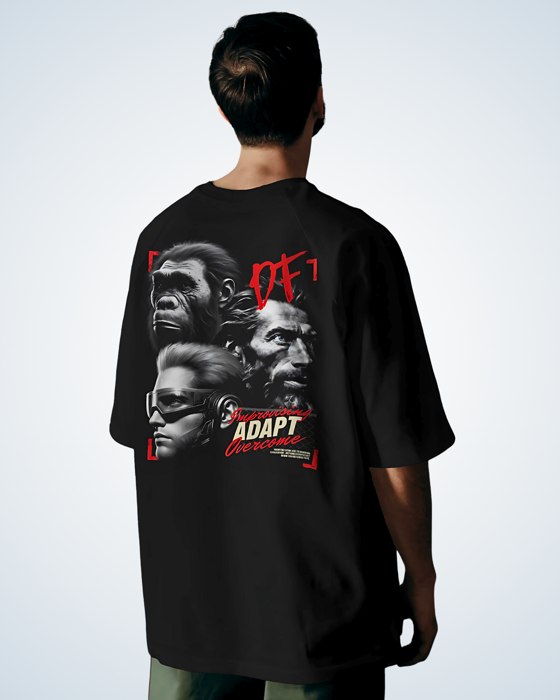 Evolution | Oversized Classic T-Shirt