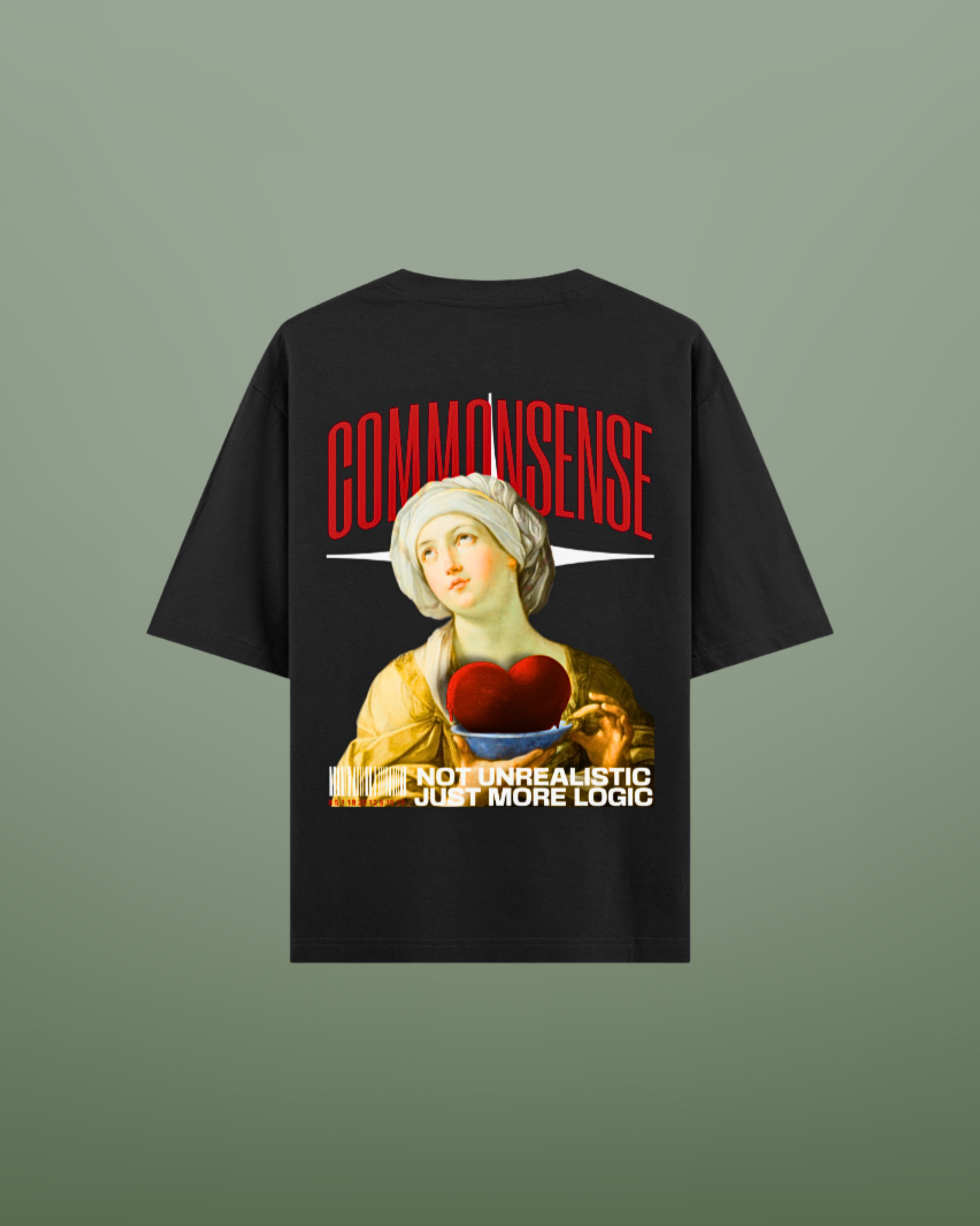 Common Sense | Oversized Classic T-Shirt