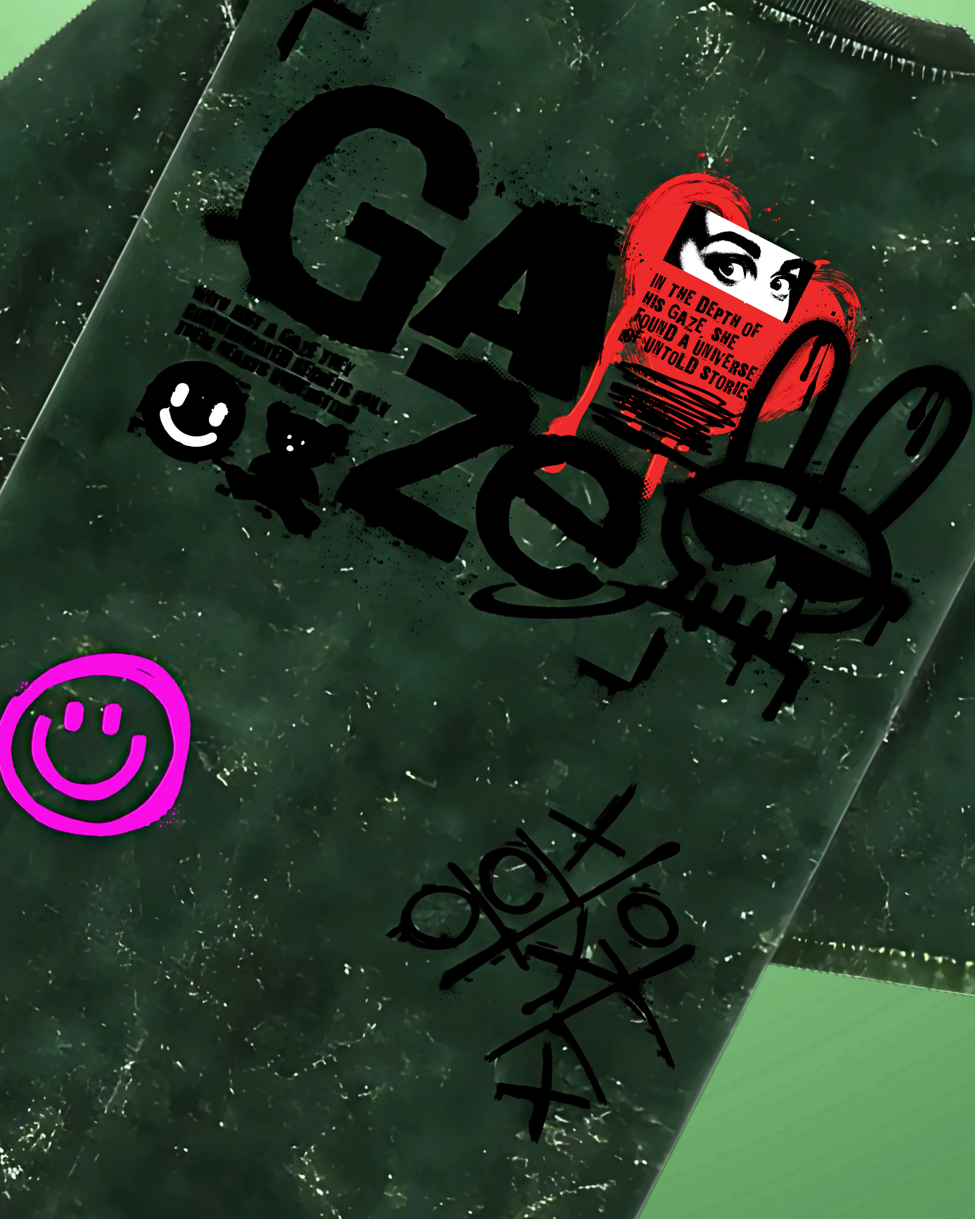 Gaze | Acid Washed Oversized Tee