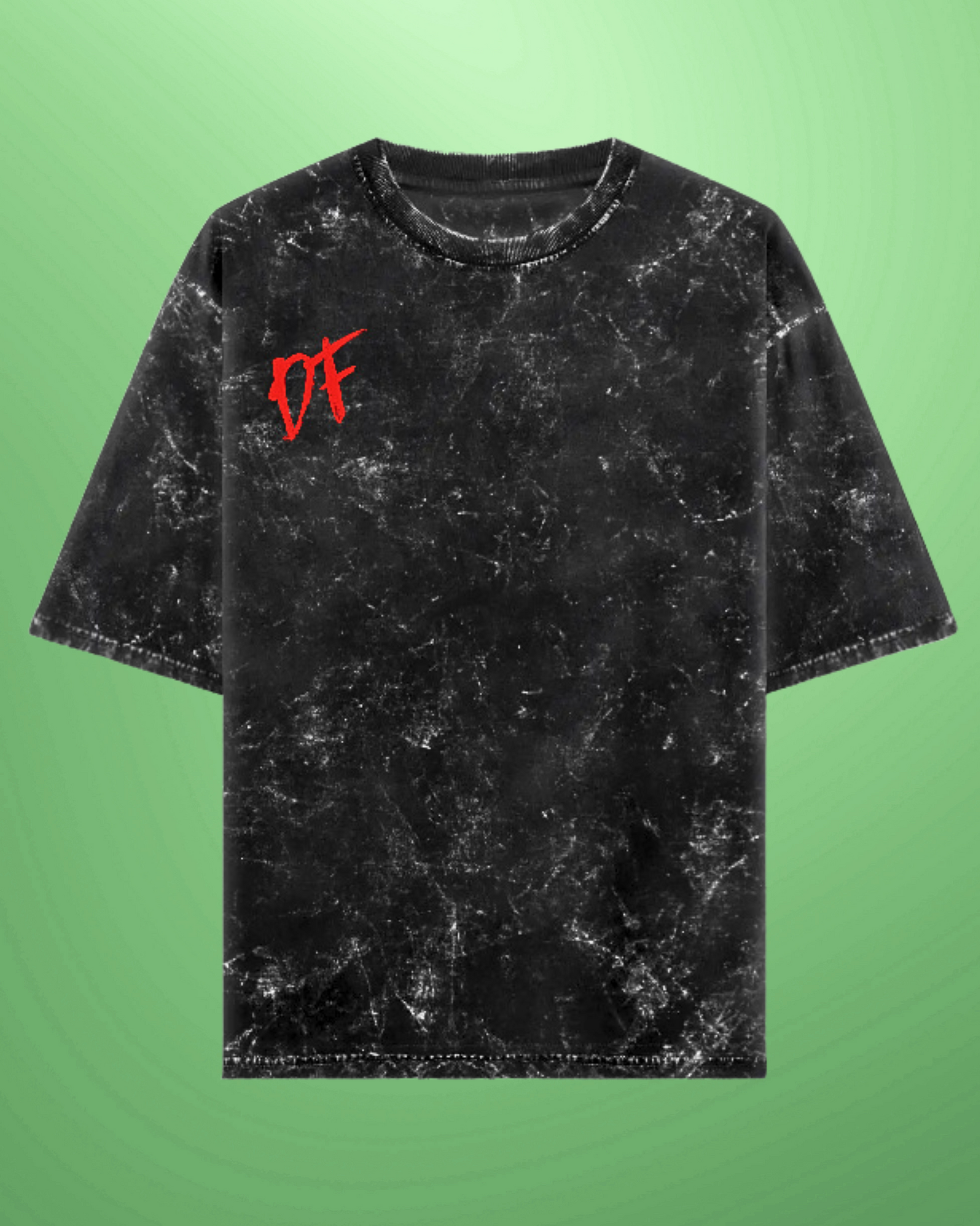 Gaze | Acid Washed Oversized Tee