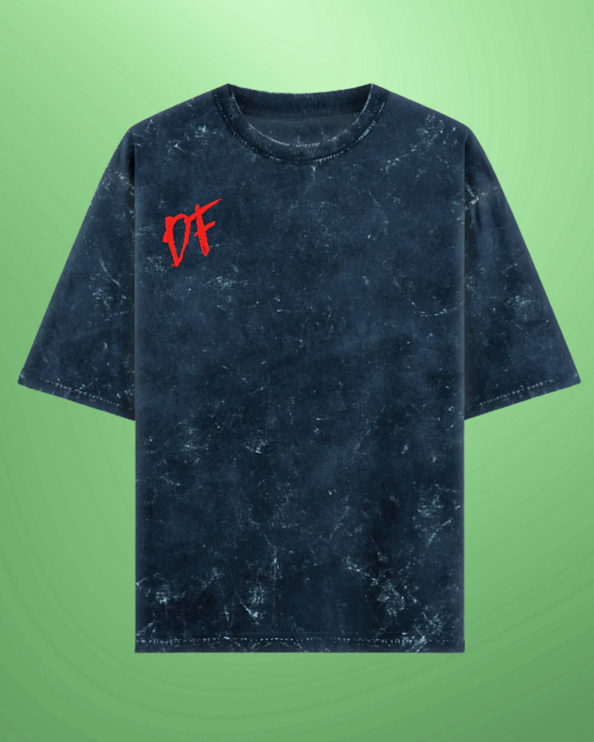 Gaze | Acid Washed Oversized Tee