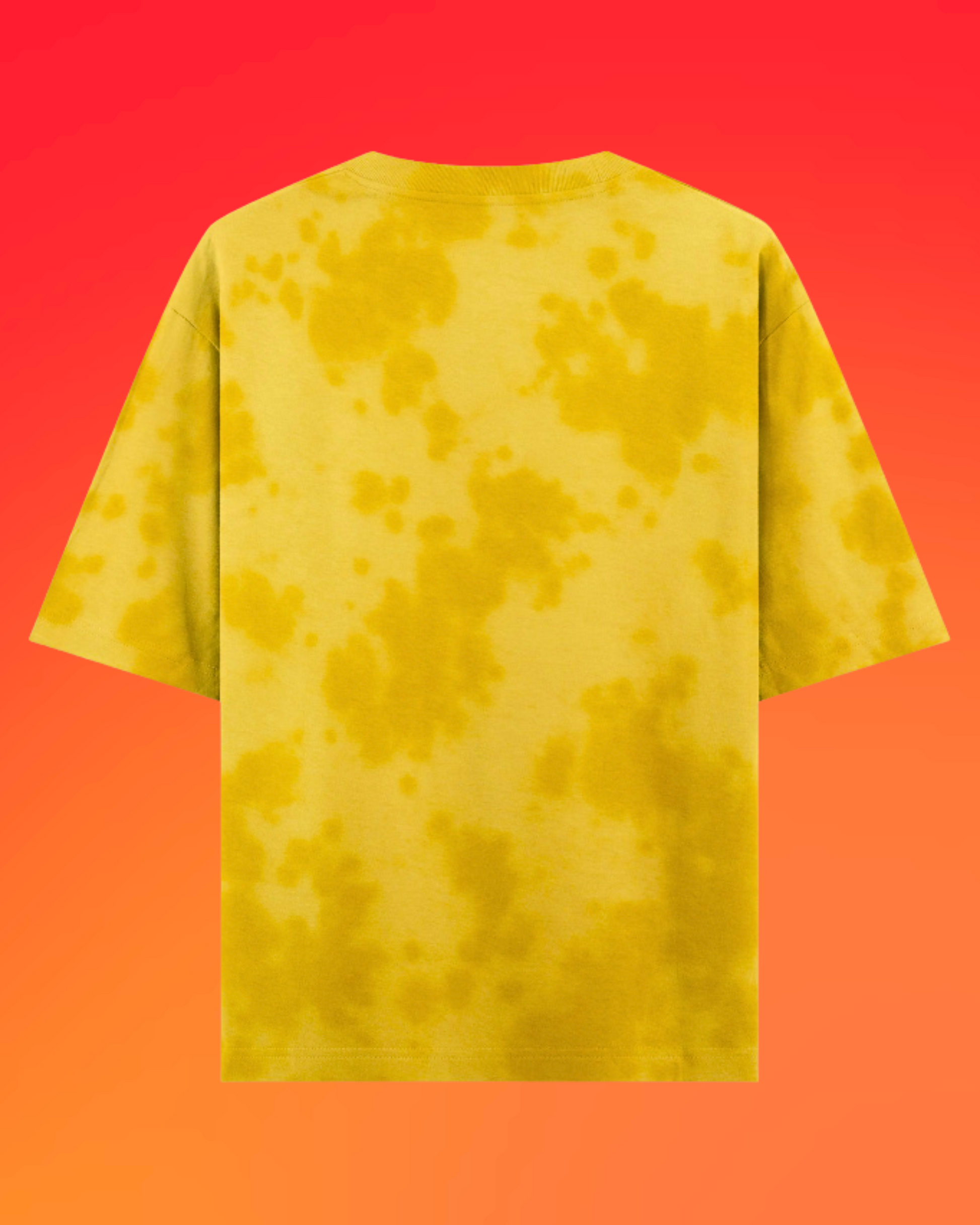 Fire | Tie Dye Oversized T-Shirt