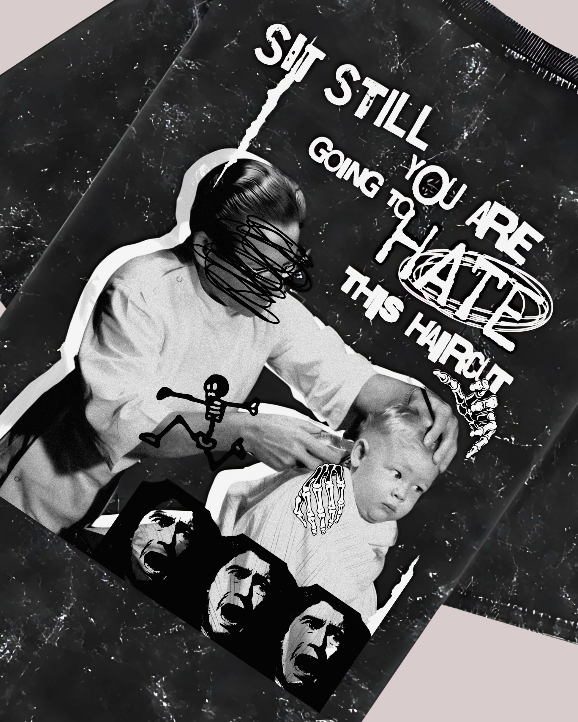 Sit Still | Acid Washed Oversized Tee