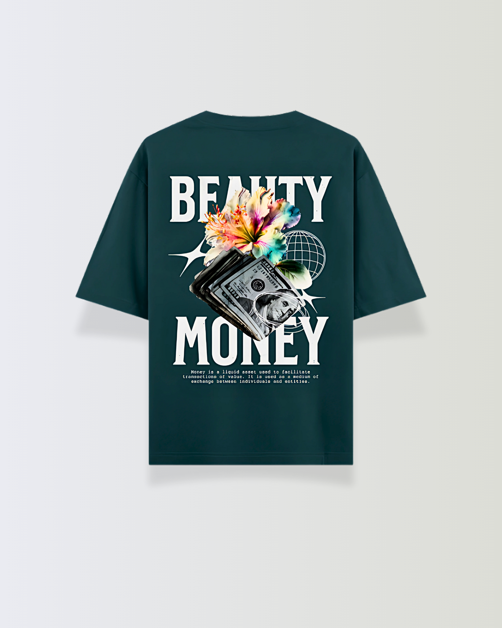 Beauty of Money | Oversized Classic T-Shirt