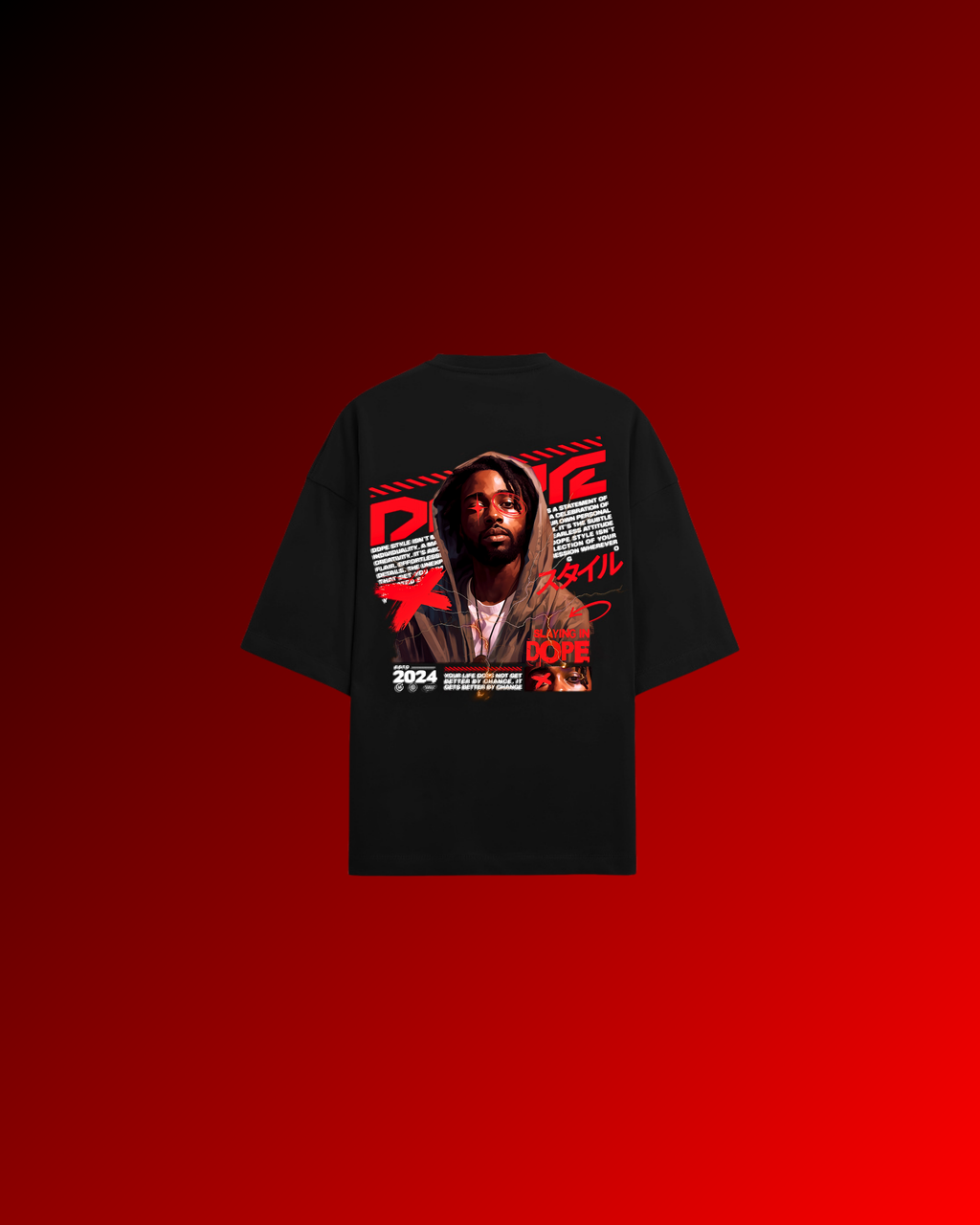Slaying in Dope | Terry Oversized Tee