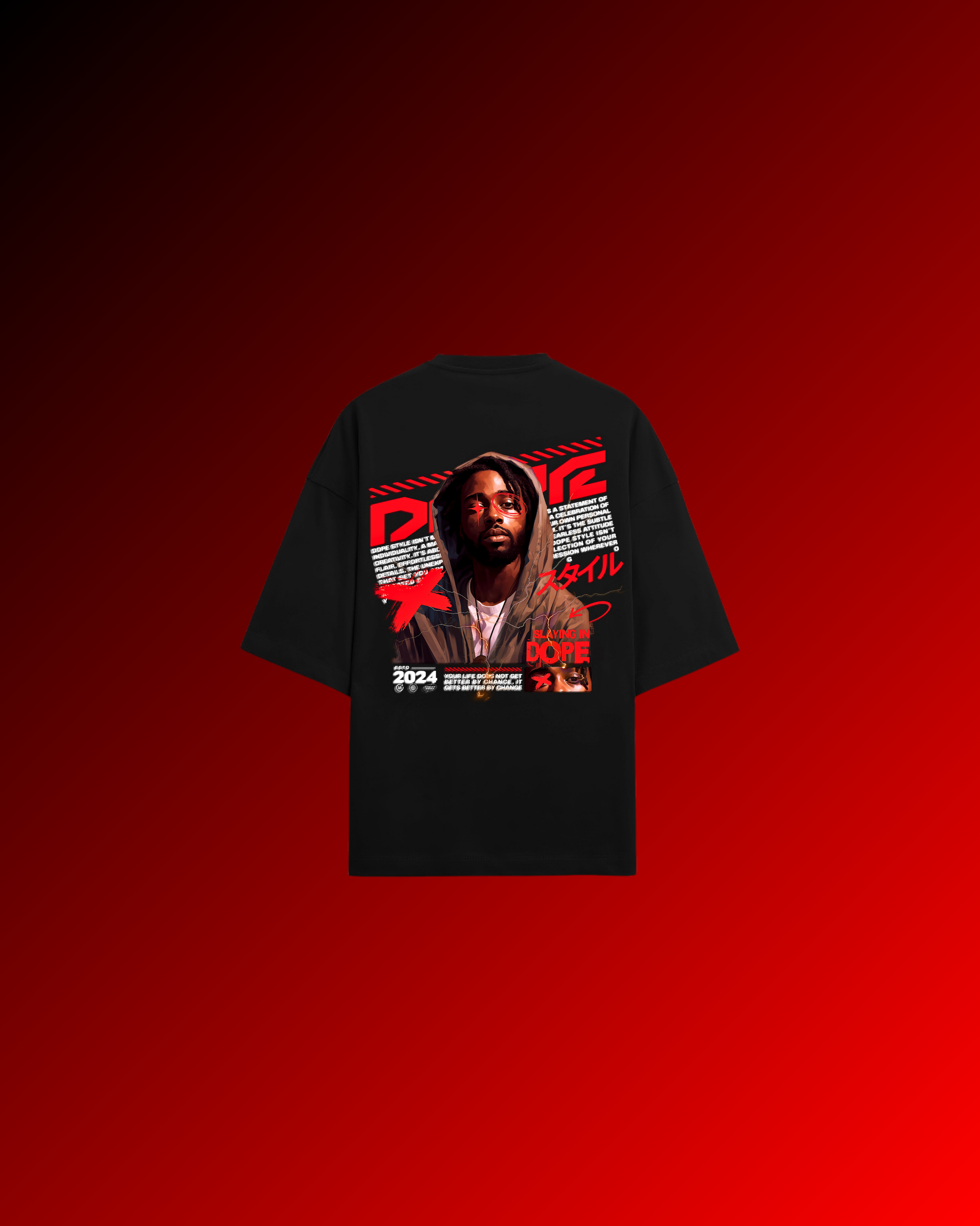 Slaying in Dope | Terry Oversized Tee